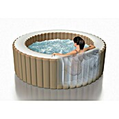 Intex Pure Spa Prenosni masažni bazen Pure Spa Bubble 77 Circular  (Ø x V: 196 x 71 cm, Bež barve/bele barve, 800 l) | 8329 - Outdoor Whirlpools aufblasbar | ICIB - Whirlpools | ICI - Pools & Zubehör | IC - Freizeit im Garten | I - Stadtgarten | BAUHAUS