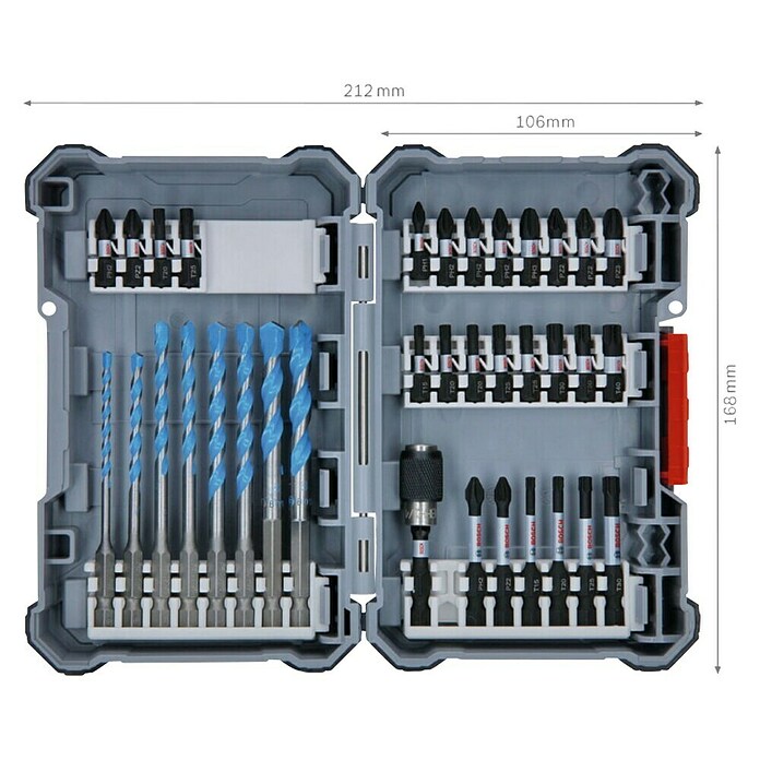 Bosch Professional Set orodij GDX 180LI + GSR 180LI  (18 V, 2 bateriji, 1,5 Ah) | Akumulatorski vijačniki in vrtalniki | Vrtalniki in vijačniki | Stroji | Orodja in stroji | Izdelki | BAUHAUS