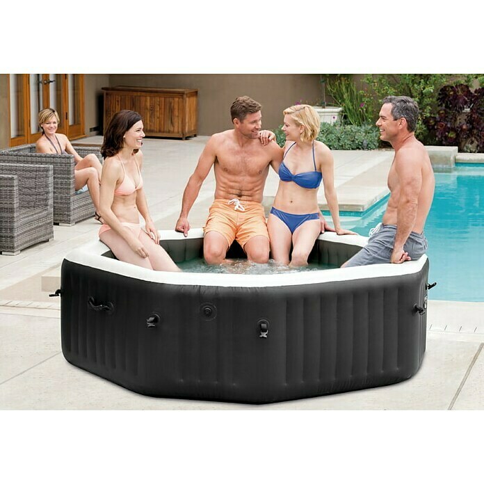 Intex Pure Spa Außen-Whirlpool 79 Octagon BubbleØ x H: 201 x 71 cm, 795 l, Geeignet für: 4 Erwachsene Mood Shot