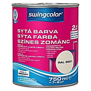 swingcolor Pisani lak (Barva: Kremno bela, 750 ml, Sijaj)