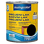 swingcolor Pisani lak  (Akrilni lak, Črna, 750 ml, Svileni mat) | 5962 - Acryl Seidenmattlacke farbig | HADL - Lacke | HAD - Farben | HA - Farben | H - Innendeko/Farben | BAUHAUS