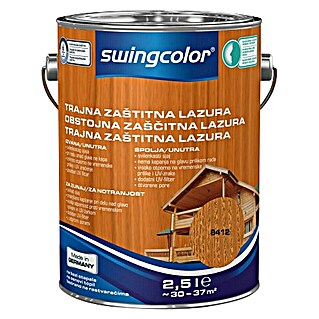 swingcolor Lazura za les (Tikovina, 2,5 l, Svilnati sijaj)