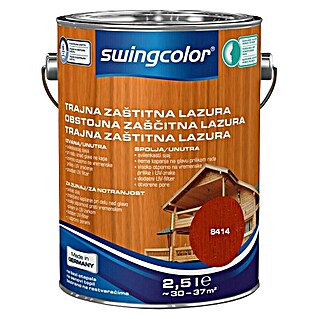 swingcolor Lazura za les (Mahagonij, 2,5 l, Svileni mat)