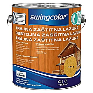 swingcolor Lazura za drvo (Bor, 4 l, Svilenkasti mat)