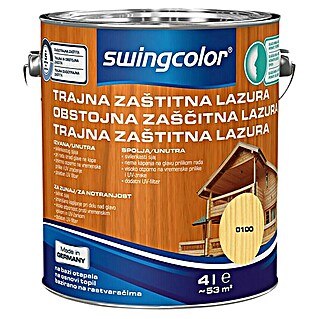 swingcolor Lazura za les (4 l, Svileni mat)