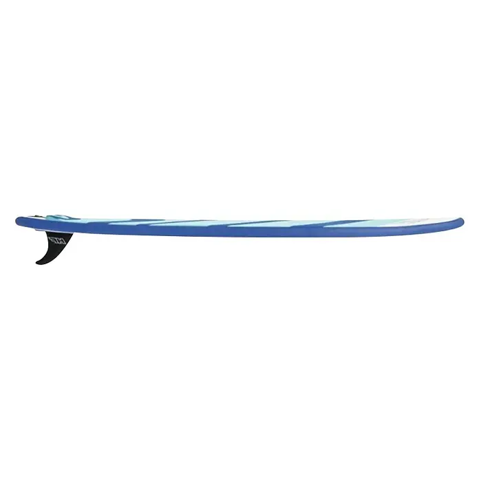 Bestway Hydro Force Paddle surf Compact 8 - L x An x Al: 244 x 57 x 7 cm, Carga útil: 90 kg, Hinchable, 1 ud. - Tabla de surf azul con aleta, ideal para principiantes y surfistas experimentados. Ofrece estabilidad y rendimiento.