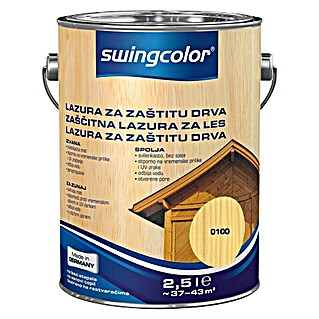 swingcolor Lazura za les (Brezbarvna, 2,5 l, Svileni mat)