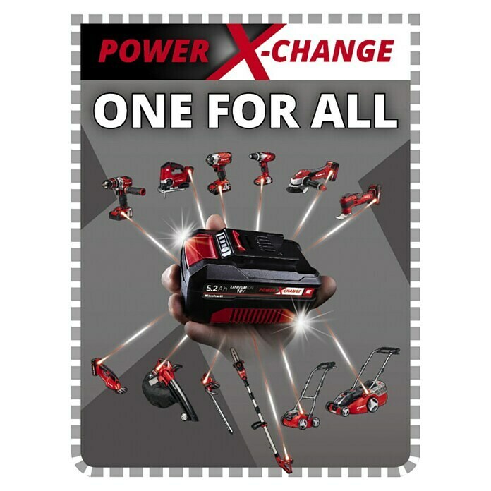 Einhell Power X-Change Bežični stroj za poliranje (18 V, Bez akumulatora, 500 okr/min - 3.000 okr/min)