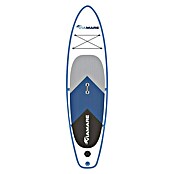 Viamare Juego de paddle surf 300 (L x An x Al: 300 x 75 x 10 cm, Carga útil: 100 kg, Hinchable, Azul/Blanco)