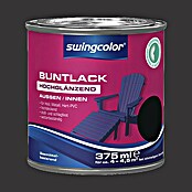 swingcolor Pisani lak  (Črna, Na osnovi topil, 375 ml, Visoki sijaj) | 5965 - KH-Hochglanzlacke farbig | HADL - Lacke | HAD - Farben | HA - Farben | H - Innendeko/Farben | BAUHAUS