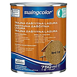 swingcolor Lazura za les (Tikovina, 750 ml, Svileni mat)