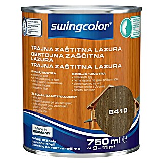 swingcolor Lazura za trajno zaščito (Oreh, 750 ml, Svilnati sijaj)