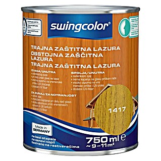 swingcolor Lazura za les (Med, 750 ml, Svileni mat)