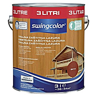 swingcolor Lazura za les (Mahagonij, 3 l, Svileni mat)