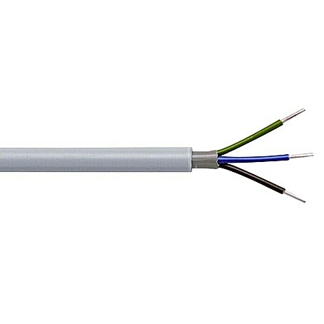 Mantelleitung NYM-J 3x1,5 mm² (Anzahl Adern: 3, 1,5 mm², 100 m)