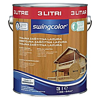swingcolor Lazura za les (Tikovina, 3 l, Svileni mat)