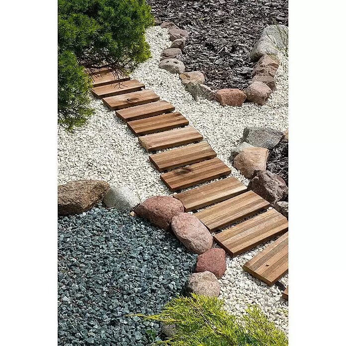 Rollweg - 250 x 35 x 2,7 cm, Nadelholz - Stimmungsaufnahme