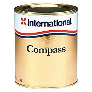 International Blanke lak Compass (Barnsteen, 750 ml, Hoogglans, Geschikt voor: Hardhoutsoorten met olie- en vetachtige stoffen)