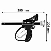 Bosch Professional Einhandzwinge FSN KZW (295 x 205 mm) | BAUHAUS