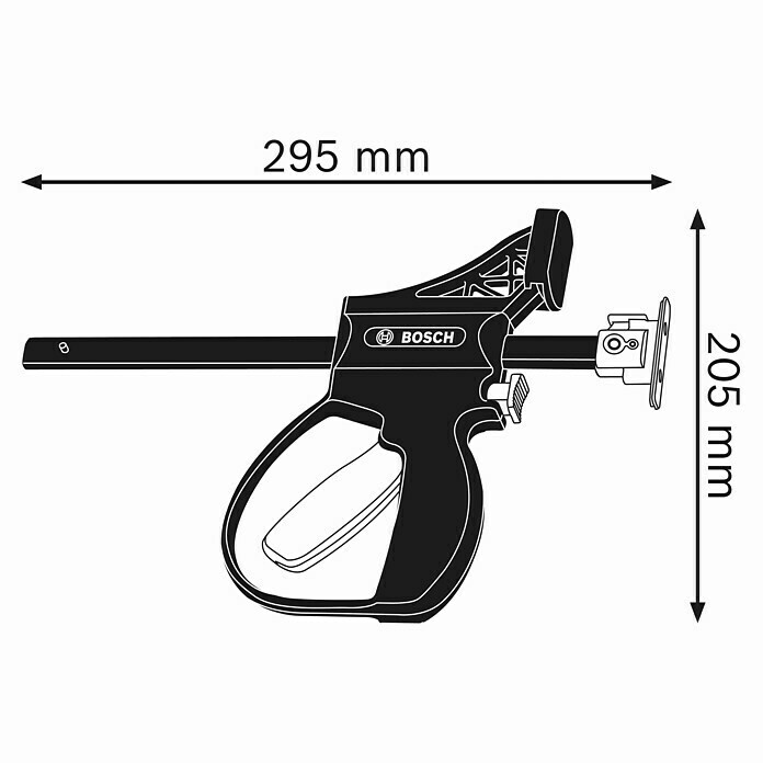 Bosch Professional Einhandzwinge FSN KZW295 x 205 mm, 2 Stk. Unknown