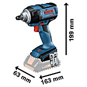 Bosch Professional AMPShare 18V Akku-Schlagbohrschrauber GDS 18V-300 (18 V, Ohne Akku, Leerlaufdrehzahl: 0 U/min - 2.400 U/min) | BAUHAUS