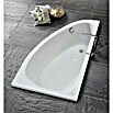 Camargue Eckbadewanne Houston (L x B: 160 x 95 cm, Sanitäracryl, Weiß, Rechts) | BAUHAUS
