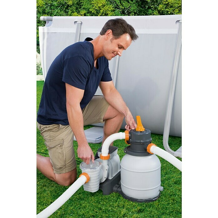 Bestway Sandfilteranlage Flowclear5,7 m³/h, Passend für: Pools bis 42.000 l Use Shot