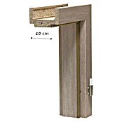 GetaDoor Aperto Dovratnik Cappuccino GA11  (850 x 2.000 mm, Debljina stijenke: 10 cm, Smjer otvaranja: Desno, Srebrni hrast) | BAUHAUS