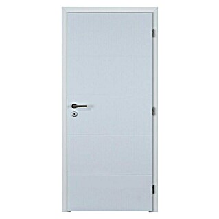 Doornite Sobna vrata Quatro (750 x 2.000 mm, Smer odpiranja: Desno, Bela, Satje)