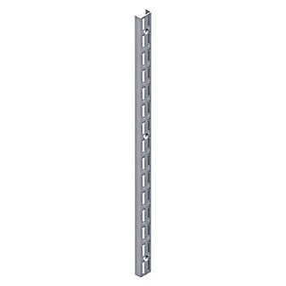 Element System Wandschiene (Länge: 206 cm, Weiß, Zweilochsystem, 4 Stk.)