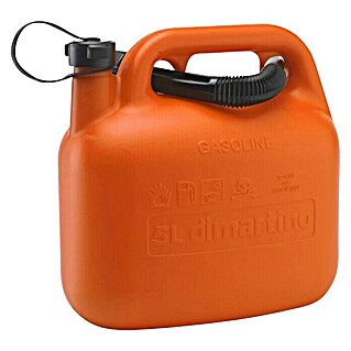 Kanistar za benzin (5 l, Plastika, Boja: Narančasta)