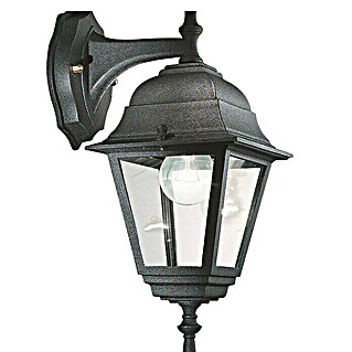 Ferotehna Vanjska zidna svjetiljka Lanterna (60 W, 200 x 150 x 350 mm, Crne boje, IP44)
