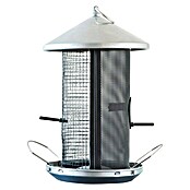 Windhager Vogelhaus Happy Bird (L x B x H: 19 x 26 x 31 cm, Schwarz/Silber, Metall, Lackiert)