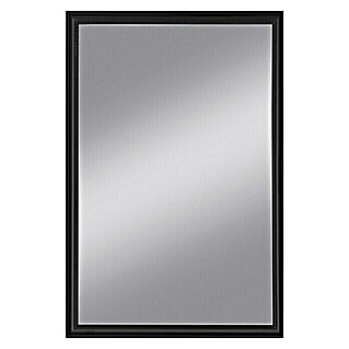 Ogledalo s okvirom Colorado (50 x 70 cm, Crne boje)