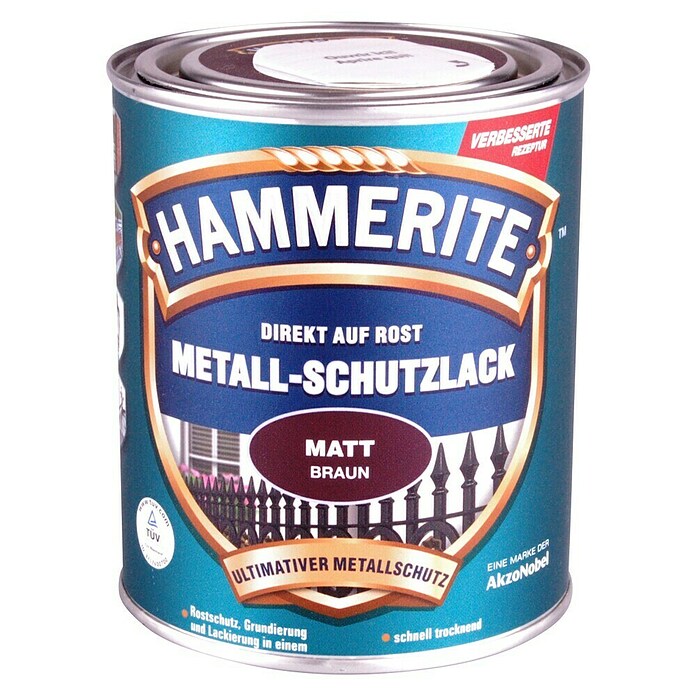 HAMMERITE Metall-Schutzlack Braun