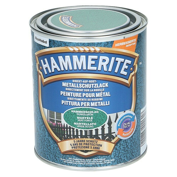 HAMMERITE Metall-Schutzlack Dunkelgrün