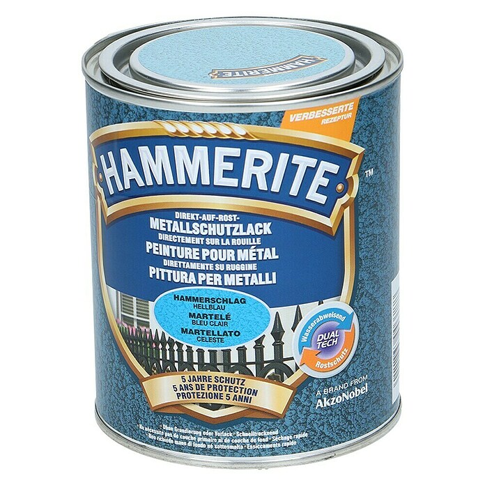 HAMMERITE Metall-Schutzlack Hellblau
