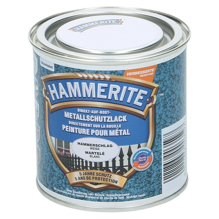 HAMMERITE Metall-Schutzlack Weiss