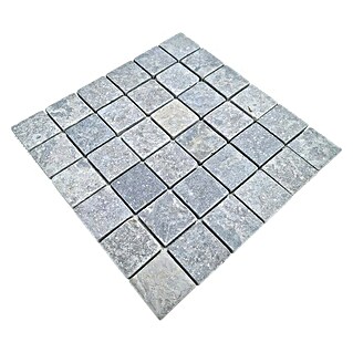 Mosaikfliese Quadrat Uni MOS TN48LG (30,5 x 30,5 cm, Lichtgrau, Matt)