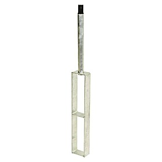 Plus Pfostenträger (Passend für: Plus WPC-Zaunpfosten, Zäune bis H: 145 cm)