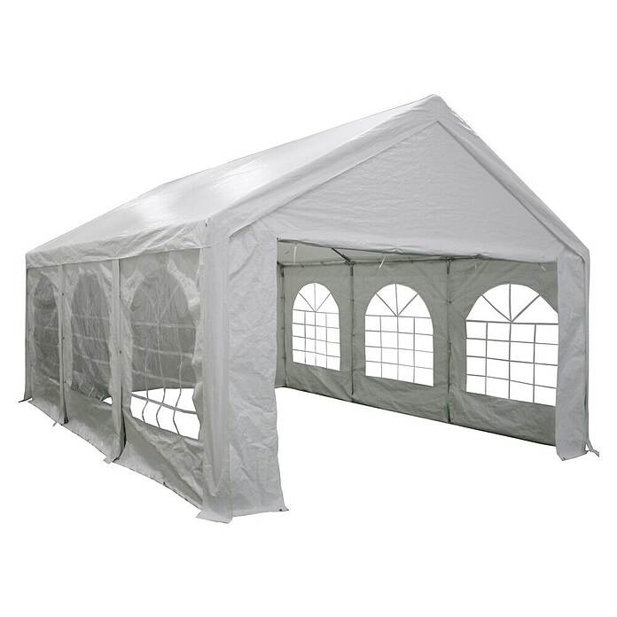 Sunfun Šotor za zabavo Party  (Š x G: 396 x 600 cm, Barva strehe: Bele barve) | 8298 - Gartenzelte/Pavillons | ICFA - Sonnenschutz | ICF - Sonnenschutz | IC - Freizeit im Garten | I - Stadtgarten | BAUHAUS