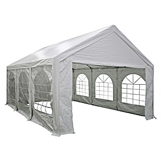 Sunfun Šotor za zabavo Party (Š x G: 396 x 600 cm, Barva strehe: Bele barve)
