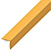 Kantoflex Winkelprofil (1.000 x 30 x 30 mm, Stärke: 1,1 mm, Kunststoff, Gelb)