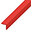 Kantoflex Winkelprofil (1.000 x 25 x 25 mm, Stärke: 1 mm, Kunststoff, Rot)