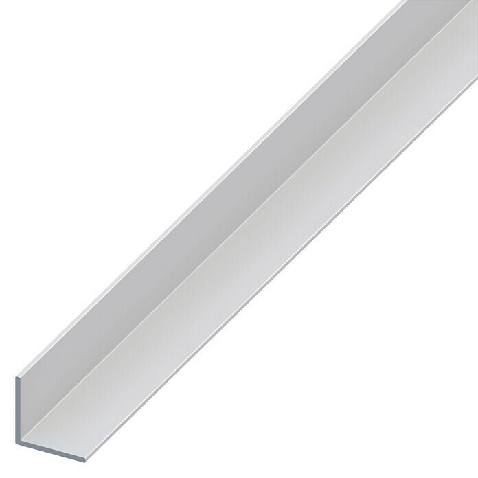 Kantoflex Winkelprofil (2.500 x 25 x 25 mm, Stärke: 1 mm, Aluminium, Eloxiert, Silber)