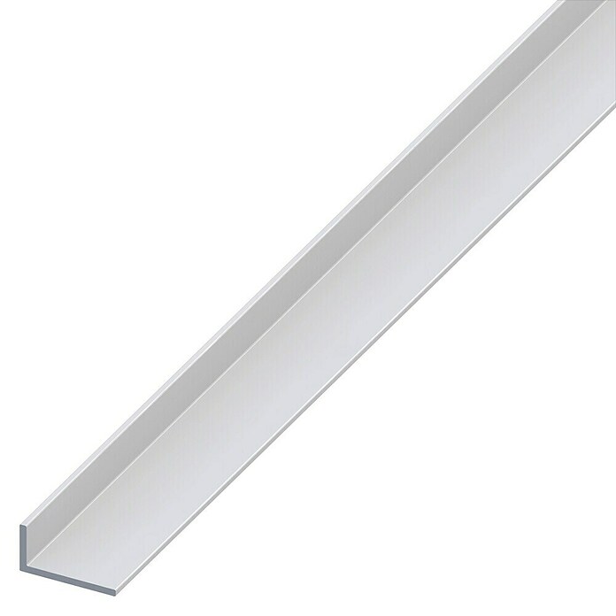 Kantoflex Winkelprofil (2.500 x 40 x 15 mm, Aluminium, Eloxiert, Silber, Stärke: 1,5 mm)