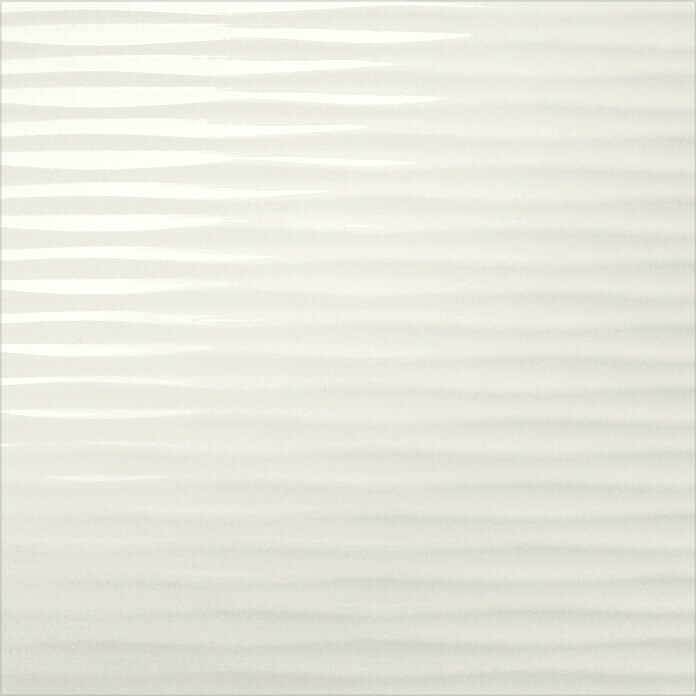 Metalleffekt-Platte (Reliefoptik, 100 cm x 60 cm x 1,13 mm, Weiß) | BAUHAUS