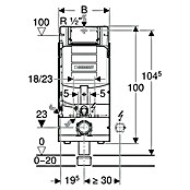 Geberit WC-Vorwandelement Sigma
