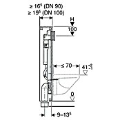 Geberit WC-Vorwandelement Sigma