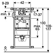 Geberit Kombifix Urinal-Montageelement